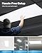 Sunco 24 Pack 2x4 LED Flat Panel Lights, 7700LM High Brightness, 40W/50W/60W & 4000K/5000K/6000K Selectable, Dimmable 0-10V, Dustproof Back-Lit Drop Ceiling Troffer Replacement Light Fixture - ETL