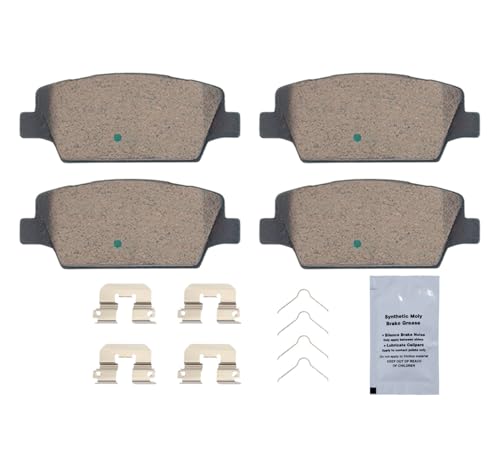 Image of HUSCH D2050 Rear Ceramic Brake Pads Kit Fit For Kia Cadenza 2017-2020