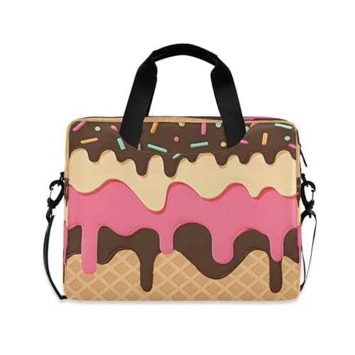 Funda maletín para laptop con diseño de helado miniatura 1