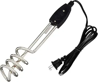 Nk 1000W 220V Portable Water Heater Electric Immersion Element Boiler Travel. (Heat Water Any Time Any Wear)
