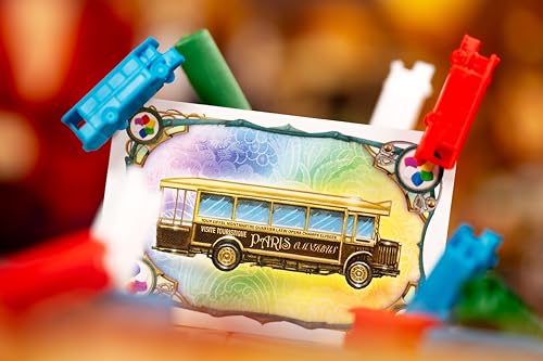 Les AVENTURIERS du Rail : Paris Années Folles - Jeu de Société & Stratégie pour Enfants dès 8 Ans - 2 à 4 Joueurs - 10 à 15 Min - Version Compacte Indépendante en Français - Days of Wonder