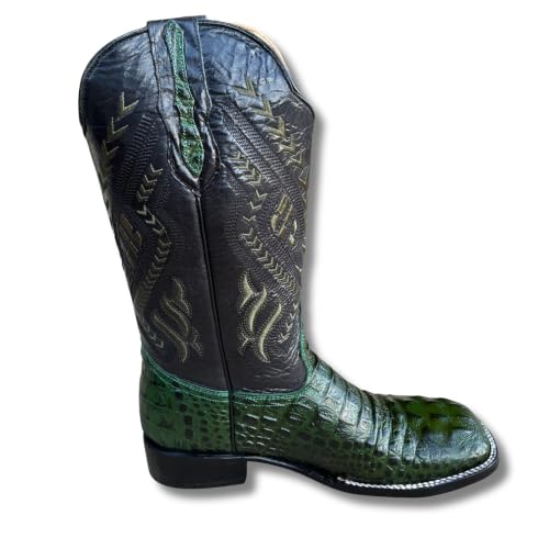 Image of Men's Alex Western Cowboy Boots Square Toe Pull On