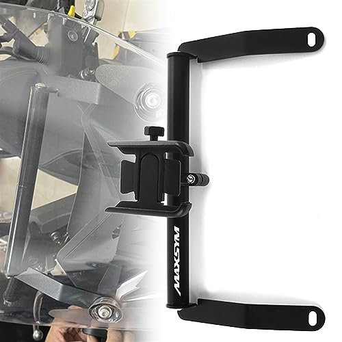 Support GPS moto SYM Maxsym 400 600 guidon noir