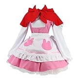 Miss Kobayashi's Dragon Maid Kamui Kanna Hood Lolita Cute Dress Uniform Outfits Anime Cosplay Costumes (Female, XL)