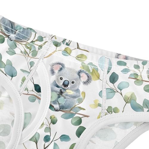 Tropical Koala Eucalyptus Branches Toddler Boy's Underwear 2T 202b90284