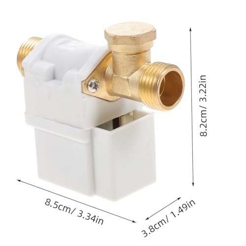 Válvula solenoide normalmente cerrada de 12V para control de agua 8