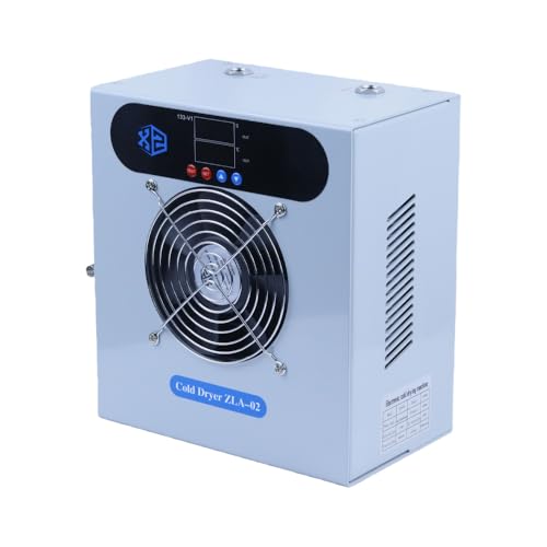 Refrigerated Dryer 110V Small Air Compressor Freeze Dryer Compressed Air Dryer Cooling Of The Water Removal Filtration Oxygen Chamber