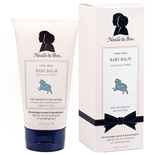 Image of Noodle & Boo Baby Balm For Face And Body, Hypoallergenic And Natural Baby Skin Care With Organic Calendula For Sensitive Skin, Pediatrician And Dermatologist-Tested