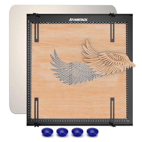 Atomstack F2 Tabla De Trabajo De Panal, 400 X 400 Mm, Plataforma De Panal Para Máquina De Grabado Láser, Placa Protectora De Metal Y Fijación Atomstack F2 Tabla De Trabajo De Panal, 400 X 400 Mm, Plataforma De Panal Para Máquina De Grabado Láser, Placa Protectora De Metal Y Fijación