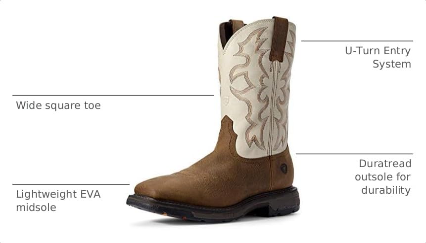 Image of Ariat Men's Workhog Wide Square Toe Work Boot