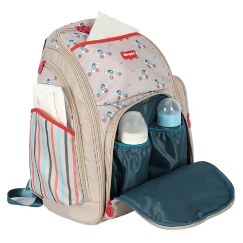 Luxcel, Mochila Térmica Para Bebê Fisher Price Luxcel Vários Bolsos