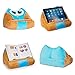 Cuddly Reader Supporto per iPad per Bambini | Supporto Tablet | Reggilibro | Cuscino da Lettura | Leggere a Letto | Cuscino Porta-Tablet | Idea Regalo Divertente e Originale per Lettori (Gufo)