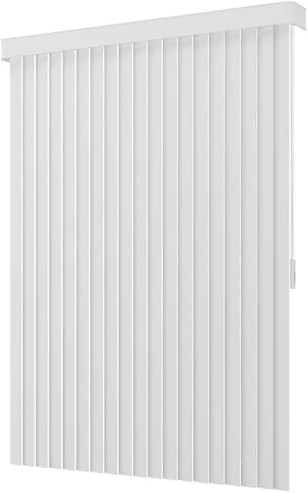 Persiana Vertical Pvc Bando Larg 1,00X1,40 Alt Branco