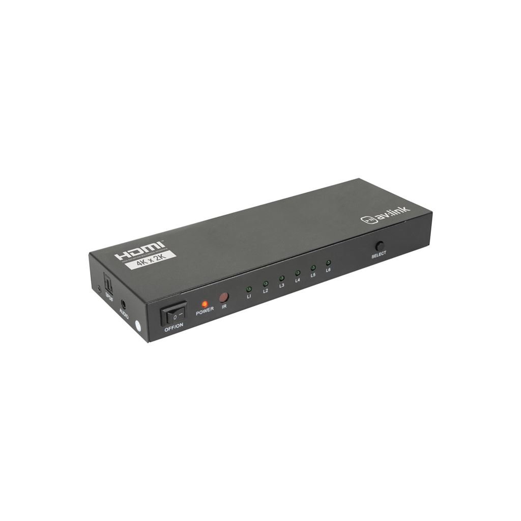 Conmutador/Divisor HDMI | 2 en 4 Salida 4K Listo