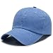 Produktbild Axlgw Baseballkappe aus gewaschener Baumwolle, einfarbig, Unisex, für Herren und Damen, mehrfarbig, optional, mit Stickerei