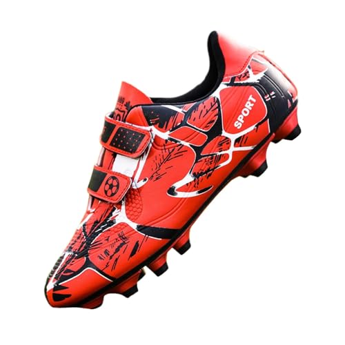 Générique Enfant Chaussures de Football, Crampons Garçons Filles Chaussure de Foot, Jeunesse Spike Formation Chaussures de Sport pour Pelouses Formation...
