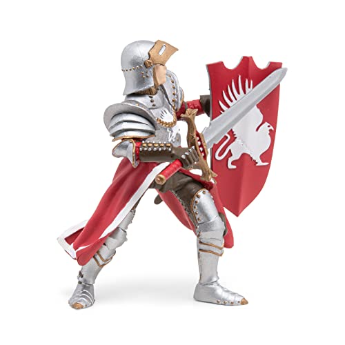 Papo - Greifenritter - Fantastische mittelalterliche Figur - 3 Jahre alt - Fantastic & Medieval Collection - REGT die Fantasie und Kreativität an - Handbemalt - 7 x 5 x 8 cm - Tolle Geschenkidee