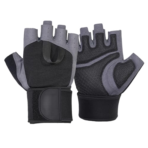 Guantes Fingers | Guantes de Conducción - Guantes versátiles acolchados antideslizantes transpirables para Fitness Gimnasio Senderismo Conducción Exterior Jardinería