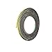 uxcell Sealing Foam Tape 5mm Wide 2mm Thick 5m/16.4ft Long, Self Adhesive Weather Strip for Window Door Insulation
