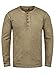 Produktbild !Solid Timur Herren Longsleeve Langarmshirt Shirt Mit Grandad-Ausschnitt Und Brusttasche Aus 100% Baumwolle, Größe:L, Farbe:Dune (5409)
