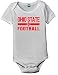 Ohio State Football One-Piece Baby Onesie Bodysuit