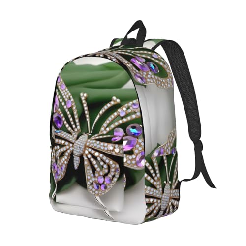 Mochila de senderismo con mariposas para excursiones de fin de semana 2