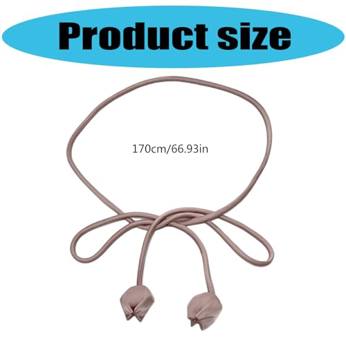 Adjustable Flower Waist Belt For Women, Fashionable Cloth Sash For Daily And Travel Wear2