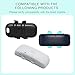 Quilax 4Pcs Dog GPS Trackers Rubber Clip Compatible with Tractive GPS, Soft Pet Location Trackers Clips, Replacement Rubber Attachment Clips for Pet