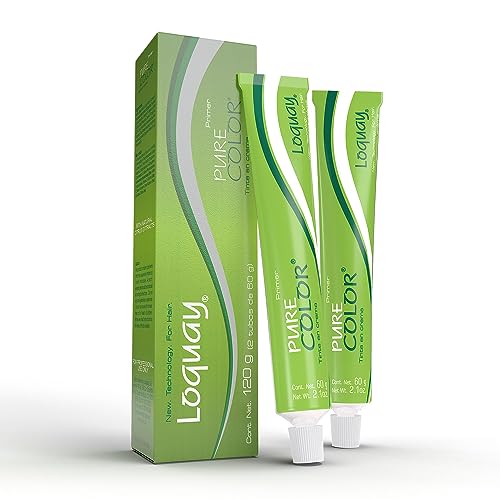 Coloración, Personal Care Appliances Loquay Tinte en crema Pure Color, Rubio Oscuro Nacarado Dorado, 120 g