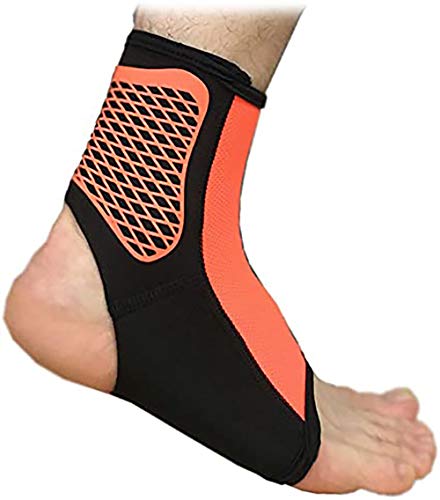 Ankle Support Brace Elastic Bandage Compression Kinetic Stabilizing Pain Relief