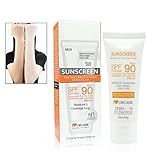 Disaar Dermatologist Summer SPF 90 + Wasserdichte Sonnenschutz Lotion Gesicht Körper Hautpflege Intensiver UV-Sonnenschutz Feuchtigkeitsspendende Feuchtigkeitscreme
