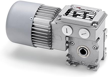 Mini Motor 097-A20-UL Model MC 244PT 7.5 B3 Gear Motor, Asynchronous Three Phase Worm, Totally Enclosed