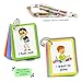 Communication Cards for Non Verbal Children and Adults, Autism Special Needs Visual Communication Aid Flash Cards