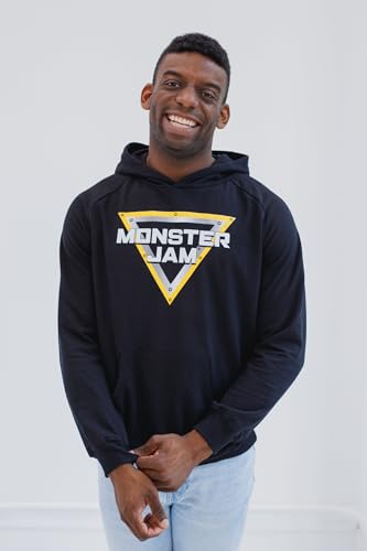 Monster Jam Grave Digger Maximum Destruction Adult Fleece Pullover Hoodie4