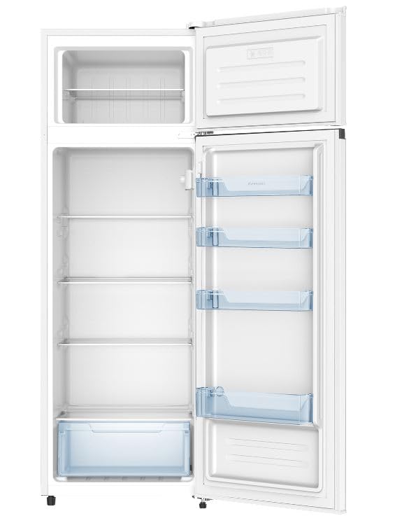 INFINITON | Frigorifico FG-15D9 |Clase F| 239 L| 160 cm de Altura| Cíclico | Crisper BOX | Luz LED | Blanco