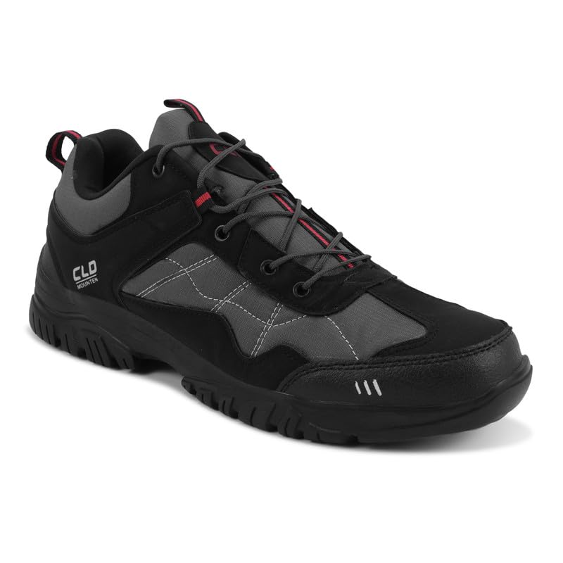 Image of CLD Trekking Shoes for Man Outdoor Hiking Shoes for Man high Neck Shoe for Men Anti Skid Trekking Boots Water Repellent Tracking Shoe for Men Breathable Hiking Boots