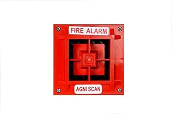 agni suraksha device service PVC fire Alarm Hooter (24 Volt DC)