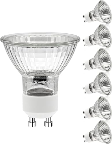 Simusi GU10 Halogen Leuchtmittel, Reflekto GU10 35W (6 Stück) NEW 1224