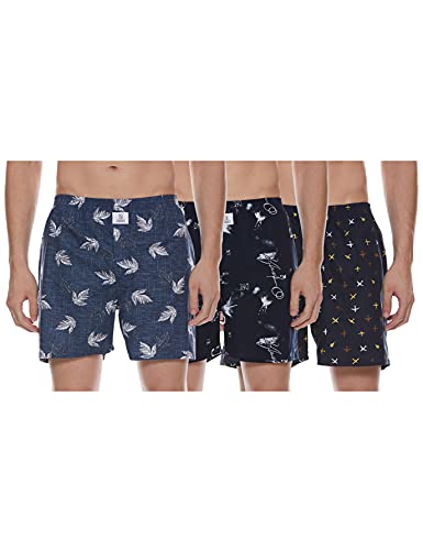 Image of Longies Men's Cotton Boxer Shorts (Pack of 1)