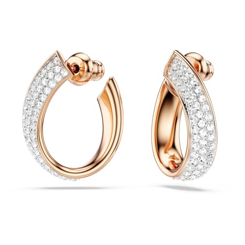 Swarovski Exist Crystal Earring and Necklace Jewelry Collection, Clear Crystals3