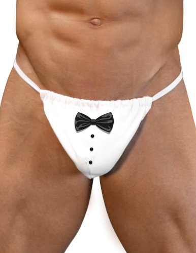 LOBBO Tuxedo Mens Sexy G-String Underwear2