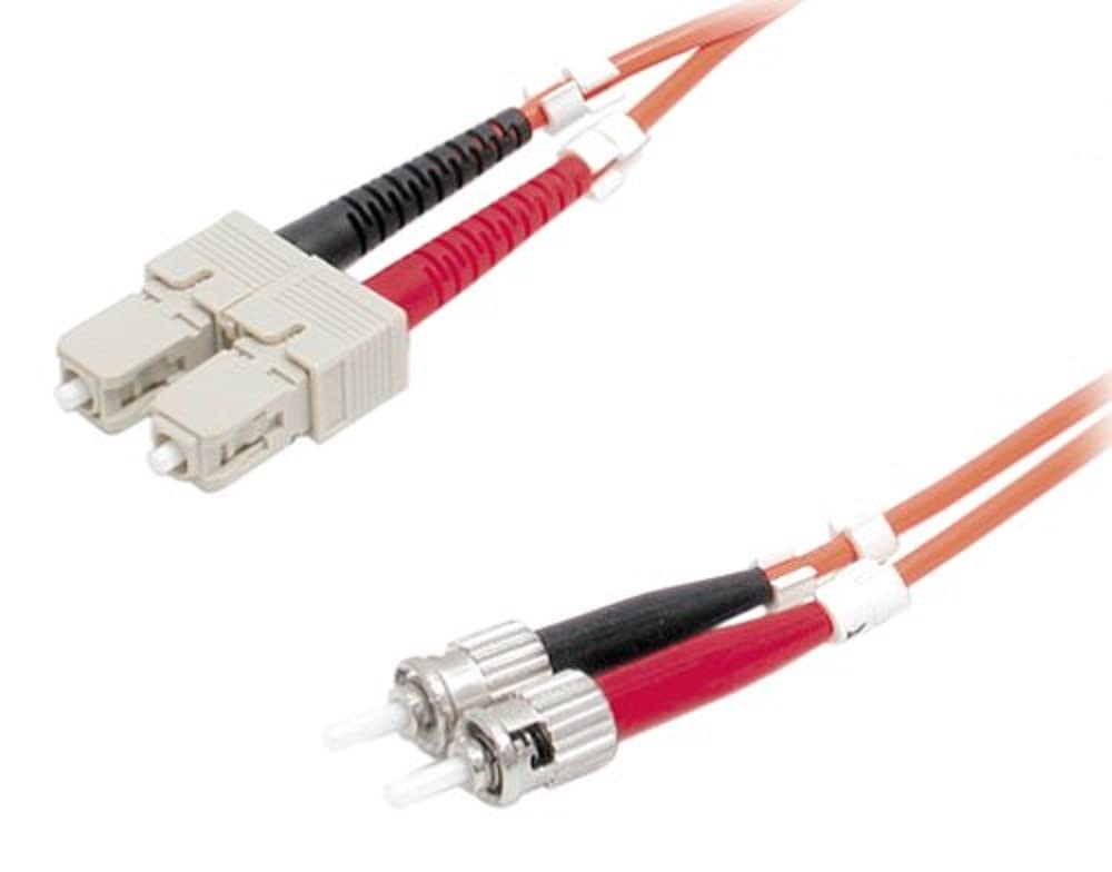 StarTech.com 20m Multimode 62.5/125 Duplex Fiber Optic Cable St-SC câble de Fibre Optique Orange
