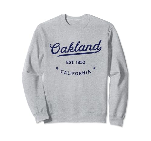 Oakland, California, recuerdo de viaje genial, vintage, Oakland Sudadera