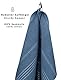 Betz XXL Badetuch - großes Strandtuch - Saunahandtuch aus 100% Baumwolle - Liegetuch - 90x180 cm - Lines - Farbe blau