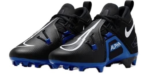 Nike Alpha Menace Pro 3 Men's Football Cleats White/Royal Blue/Black (us_Footwear_Size_System, Adult, Men, Numeric, Medium, Numeric_9)3