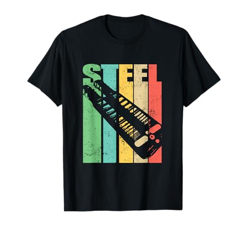Vintage Lap Steel Guitar Rock Music Jazz Instrument T-Shirt
