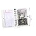 KALLORY 1set Household Budget Planners Portable Budget Pads Notebook and Zipper Bags for Easy Expense Tracking and Financial Organization