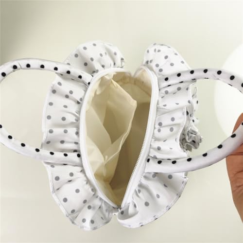 Mini Bolso Tote de Lunares para Mujer miniatura 3