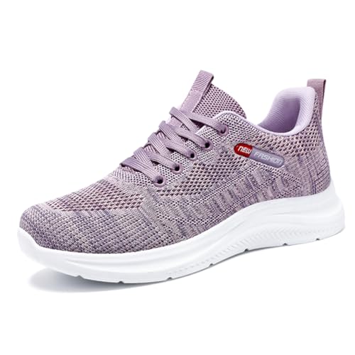 Image of Padgene Womens Sneakers Lightweight Tennis Walking Shoes Sports Running Shoes for Woman Mesh Breathable Gym Fashion Sneakers Athletic Comfortable Casual