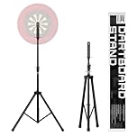TARGET Darts Portable Dartboard Stand | Mobile Tripod Dart Board Stands, Free Standing System with Board Mount, Indoors & Outdoors, Foldable Travel Stand for Steel Tip Dartboards